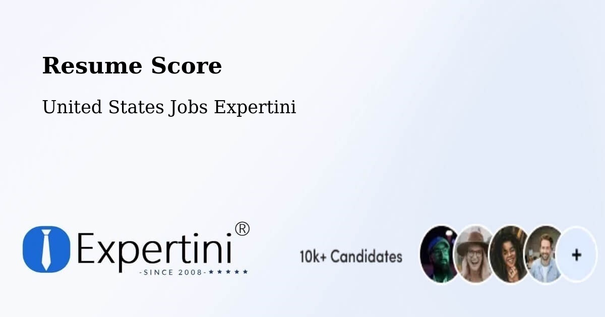 Resume Score & Job Description Match Tool – Longview - United States Jobs Expertini